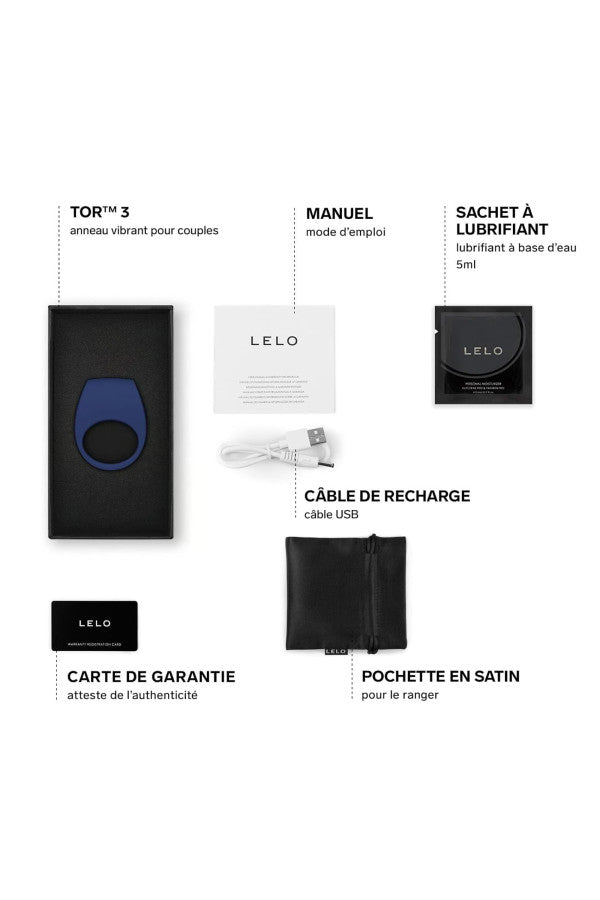 Anneau vibrant Lelo tor 3
