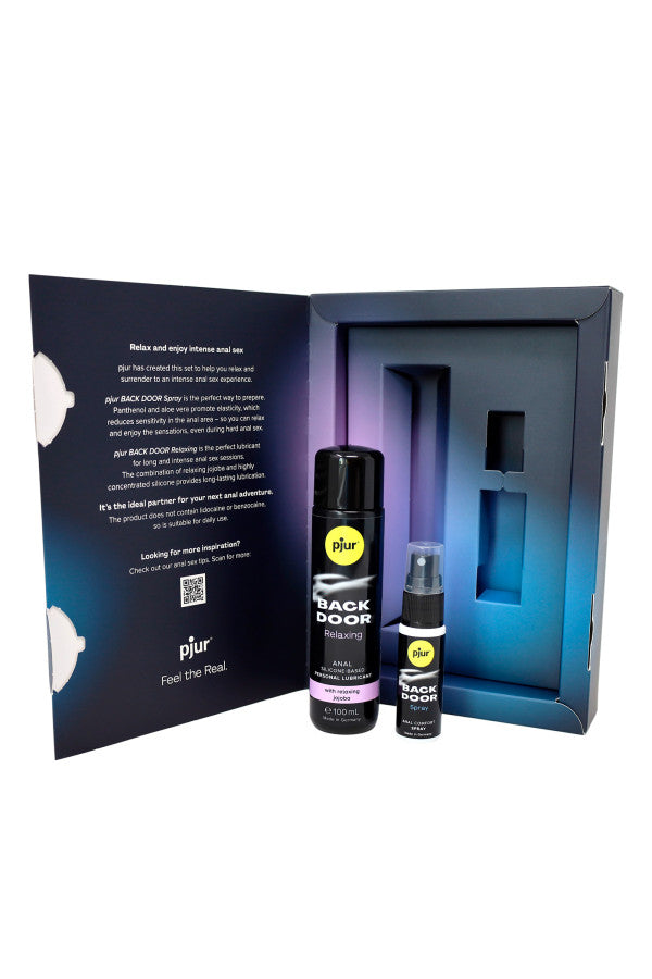 Coffret back door : lubrifiant et spray anal