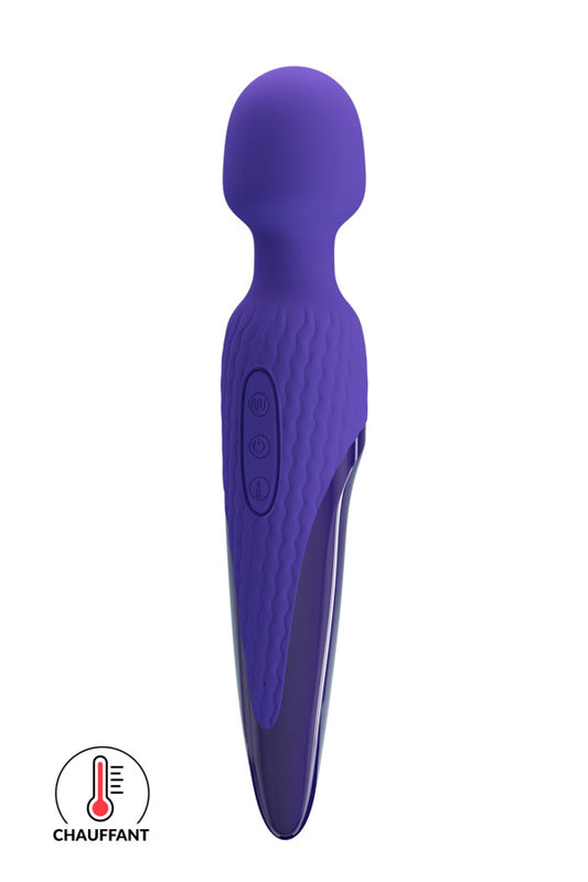 Vibromasseur wand chauffant