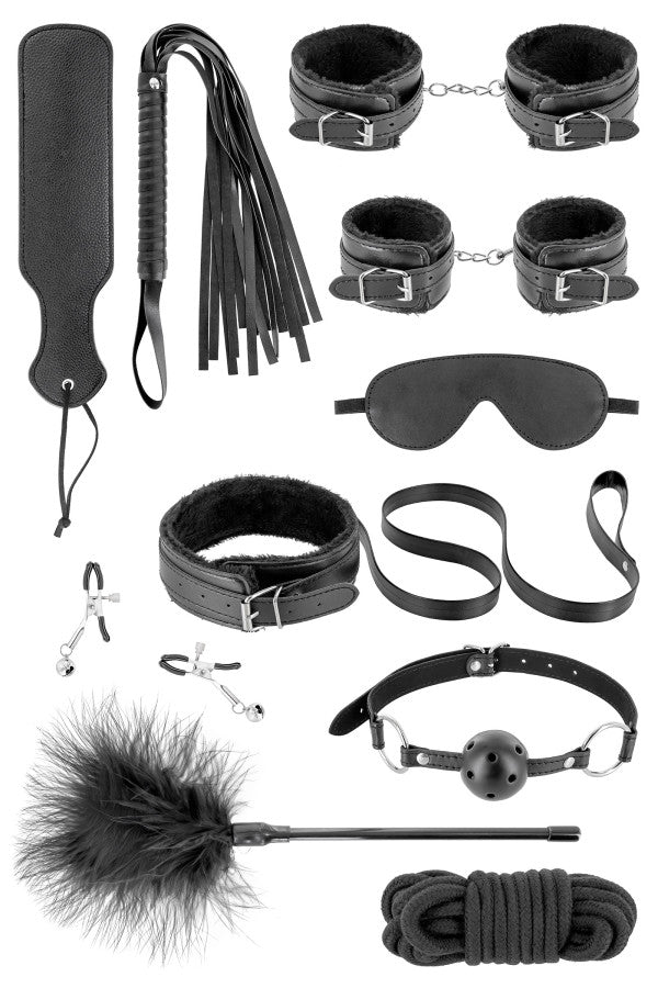 Coffret bondage sm 10 pièces