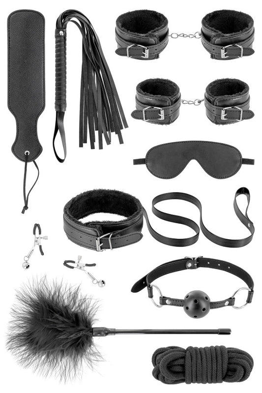 Coffret bondage sm 10 pièces